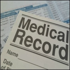 Temporary Patient Record Form - IELTS Listening